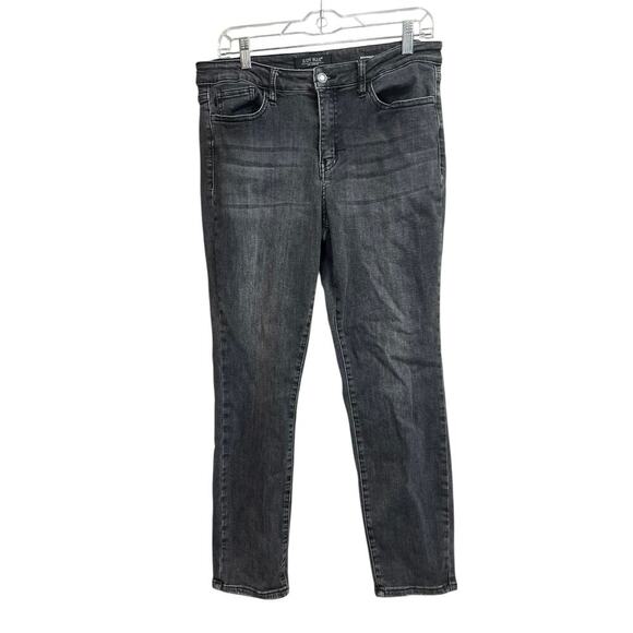 Judy Blue Jeans Boyfriend Fit Blackish Gray Midrise Tapered Stretch 11/30 - Picture 1 of 15